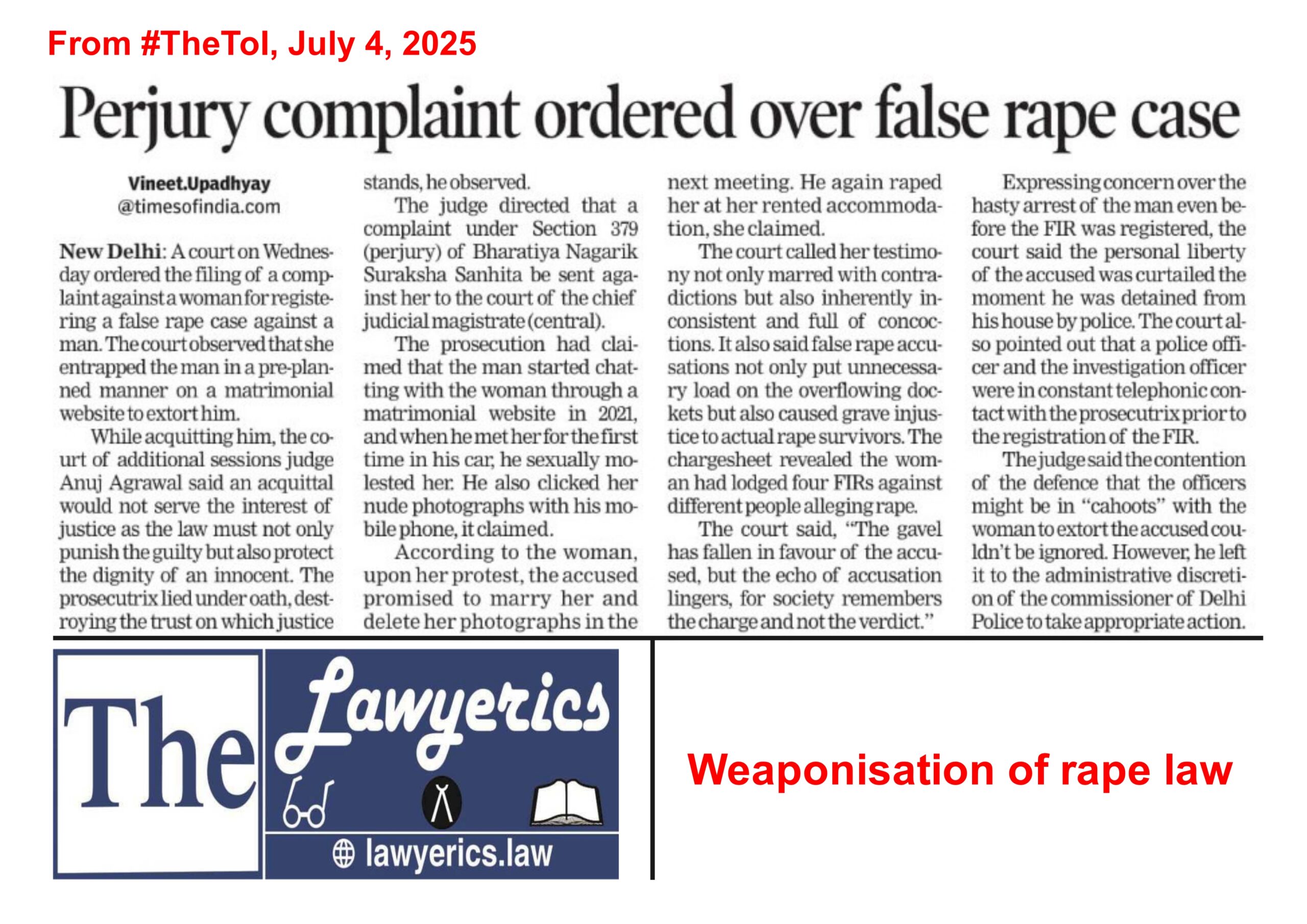 2025-07-04-ToI-Lawyerics
